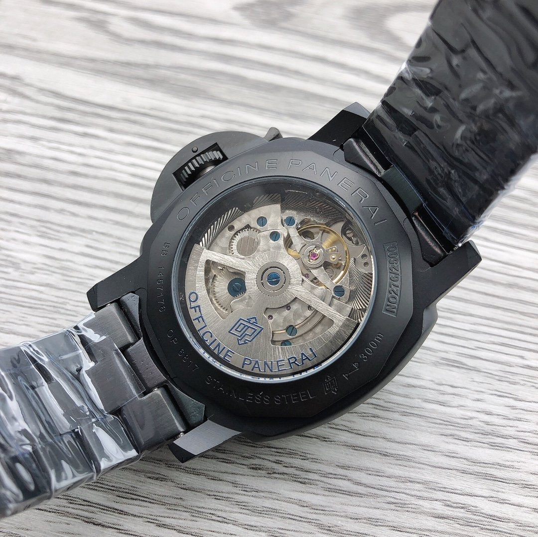 LUMINOR 1950 3 DAYS GMT CERAMICA BLACK DIAL