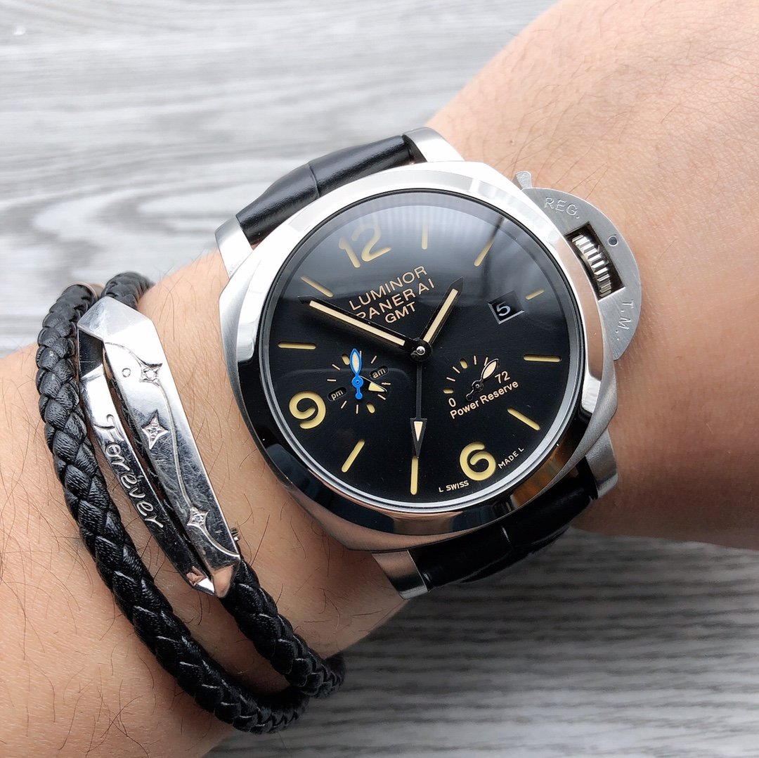 LUMINOR 1950 3 DAYS GMT POWER RESERVE  PAM1321