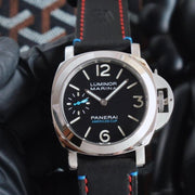 LUMINOR MARINA 47MM STEEL CASE BLACK DIAL AMERICA'S CUP