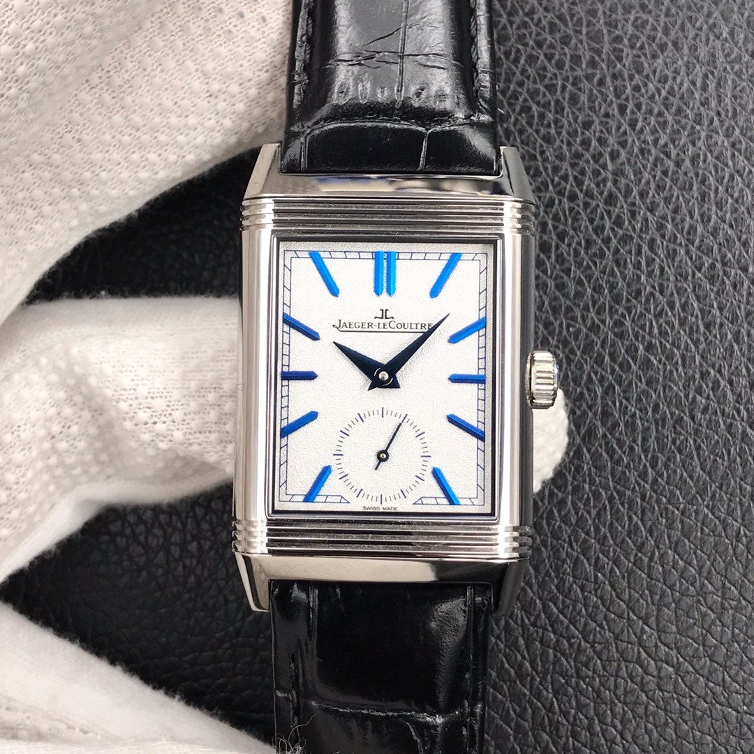 JAEGER REVERSO TRIBUTE DOUFACE WHITE DIAL