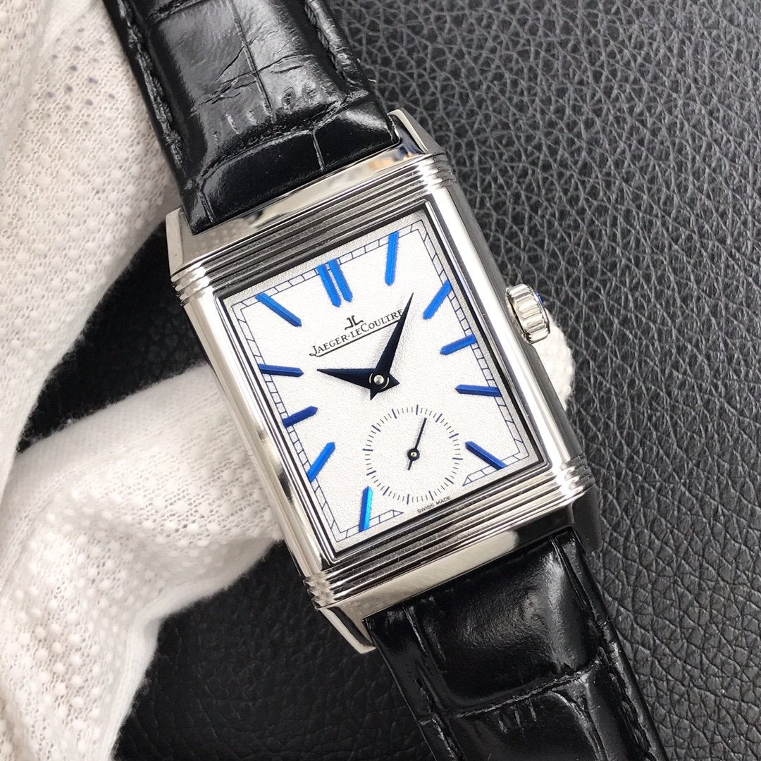 JAEGER REVERSO TRIBUTE DOUFACE WHITE DIAL