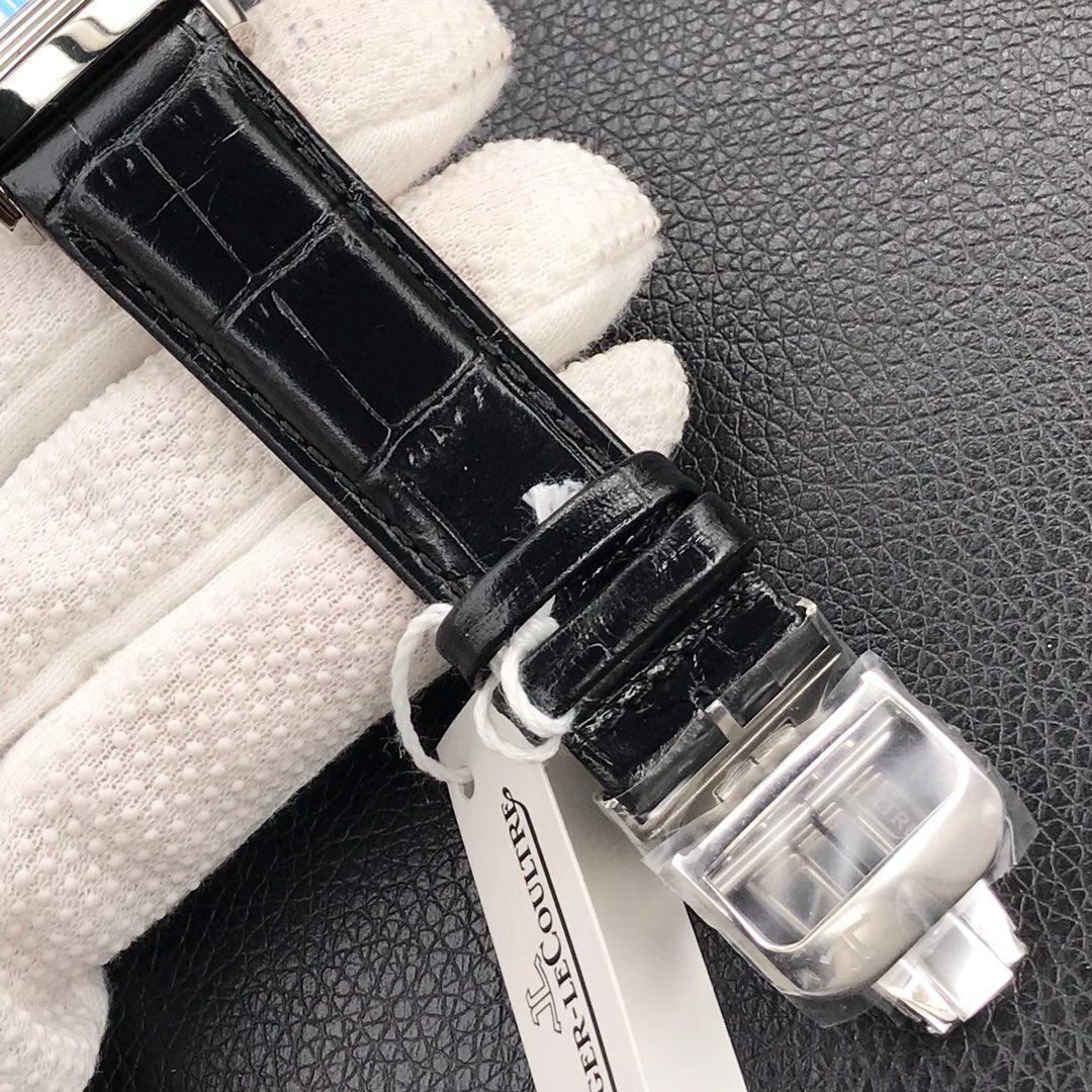 JAEGER REVERSO TRIBUTE DOUFACE WHITE DIAL