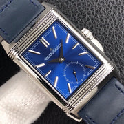 JAEGER REVERSO TRIBUTE DOUFACE BLUE DIAL