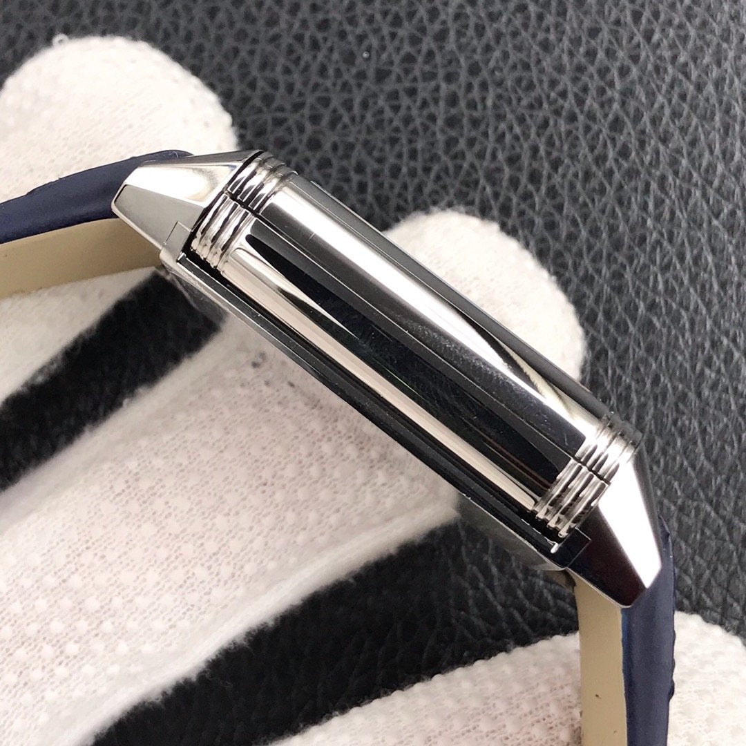 JAEGER REVERSO TRIBUTE DOUFACE BLUE DIAL