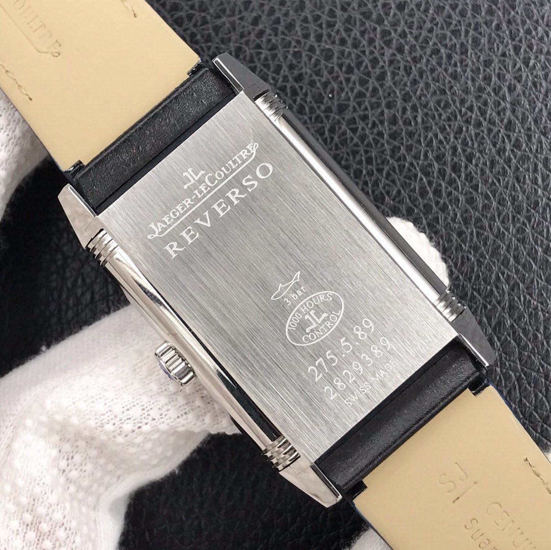 JAEGER REVERSO TRIBUTE DOUFACE BLUE DIAL
