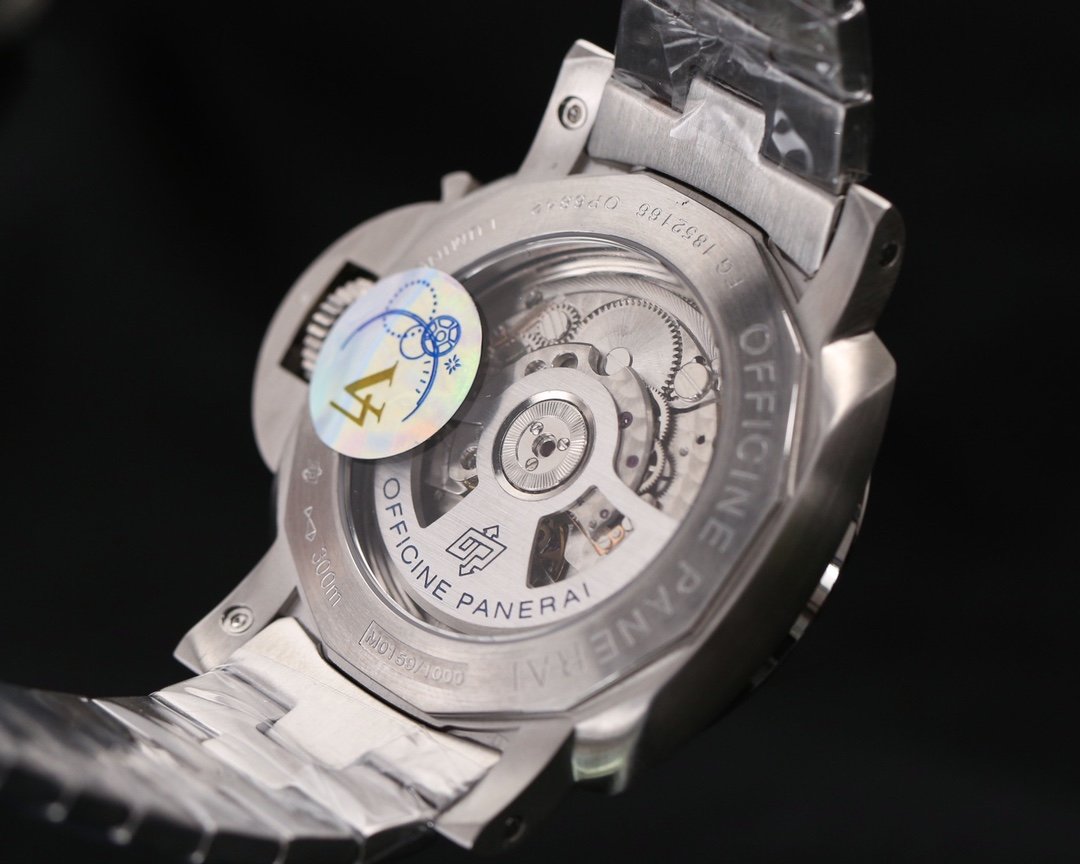 LUMINOR MARINA 47MM STEEL BLUE DIAL