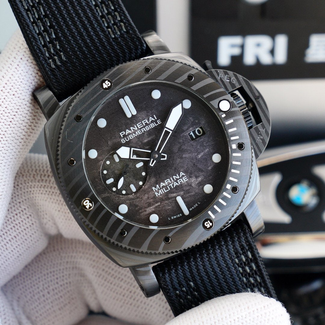 LUMINOR SUBMERSIBLE 44MM 1950 3 DAYS CARBON