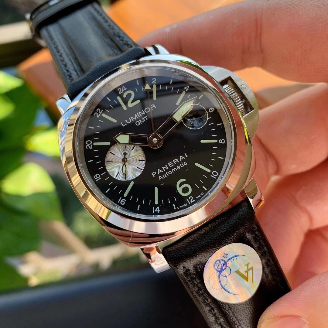LUMINOR GMT 1950 STEEL BLACK DIAL