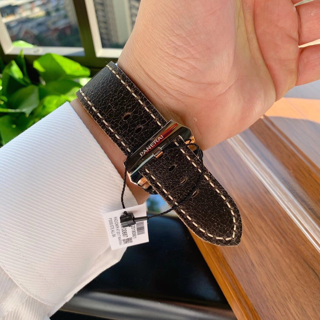 LUMINOR GMT 1950 STEEL BLACK DIAL
