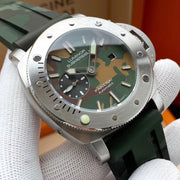 LUMINOR SUBMERSIBLE 44MM STEEL CASE CAMO DIAL