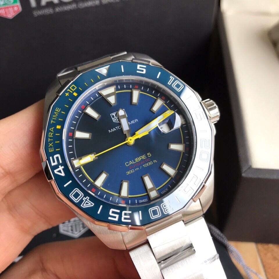 AQUARACER CALIBRE 5 41MM BLACK CASE
