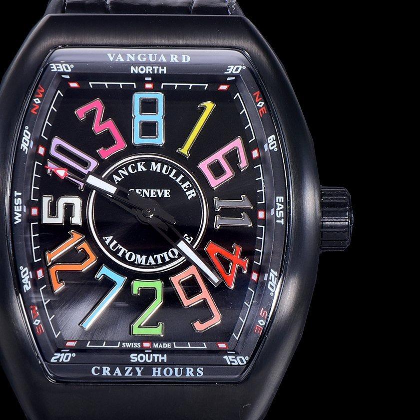 FRANCK VANGUARD CRAZY HOURS BLACK CASE