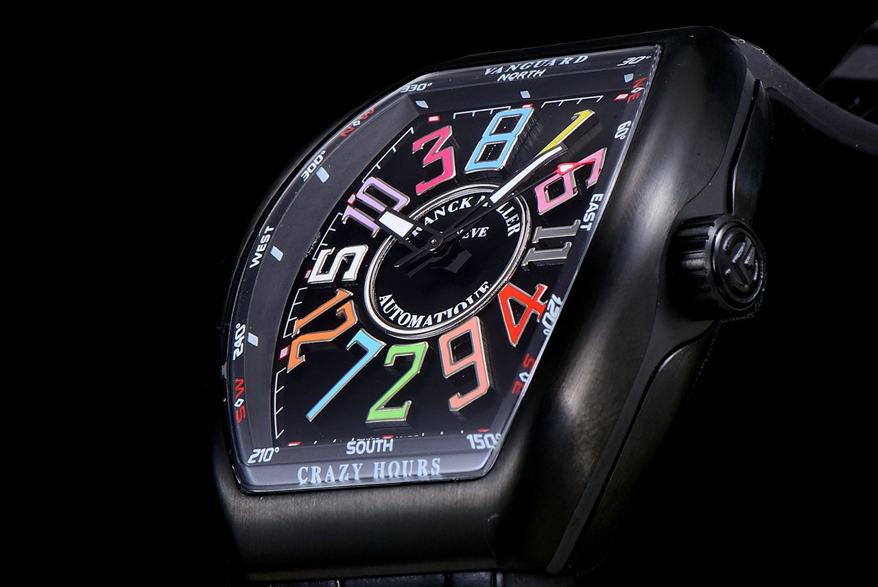FRANCK VANGUARD CRAZY HOURS BLACK CASE