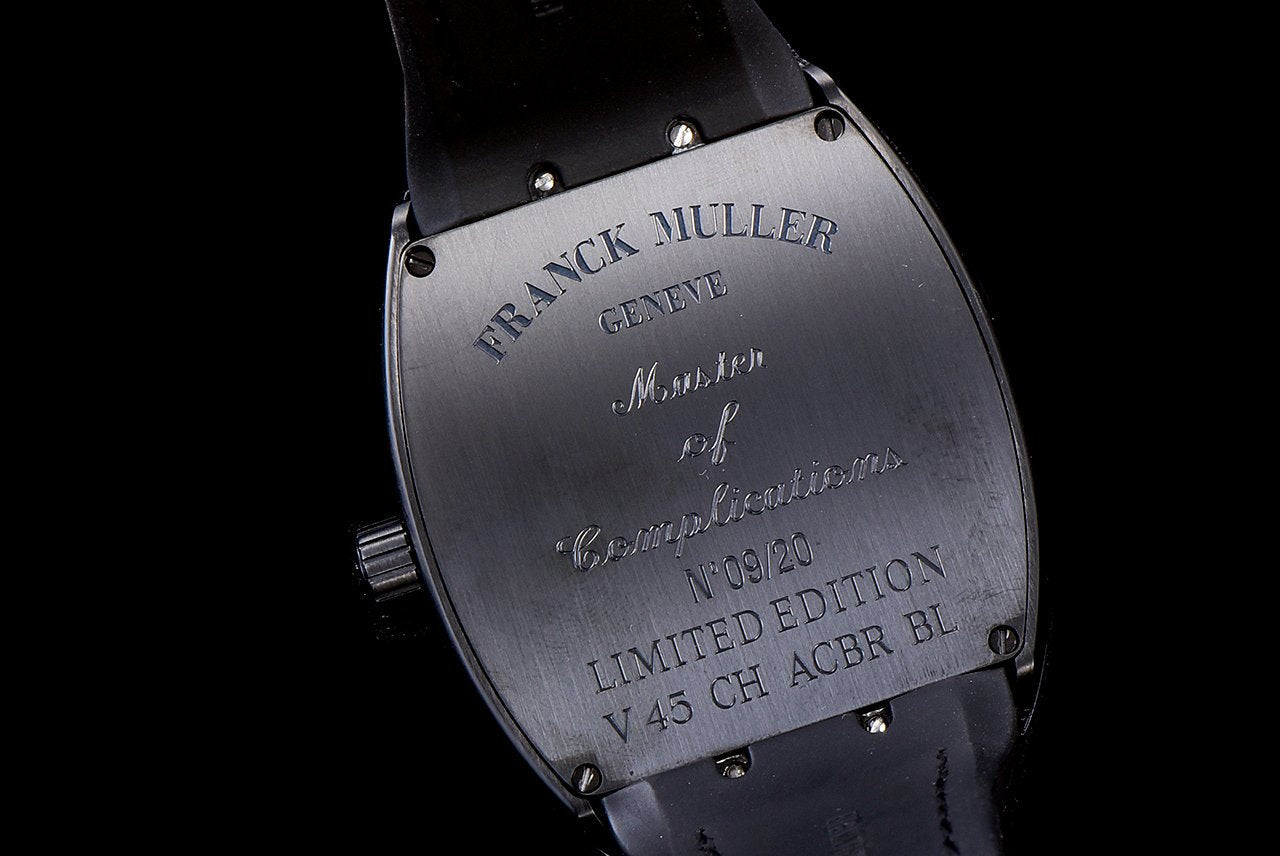 FRANCK VANGUARD CRAZY HOURS BLACK CASE