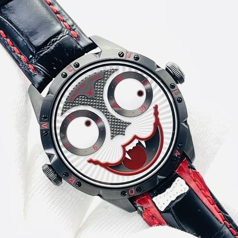 KONSTANTIN 42MM BLACK CASE DRACULA LIMITED EDTION