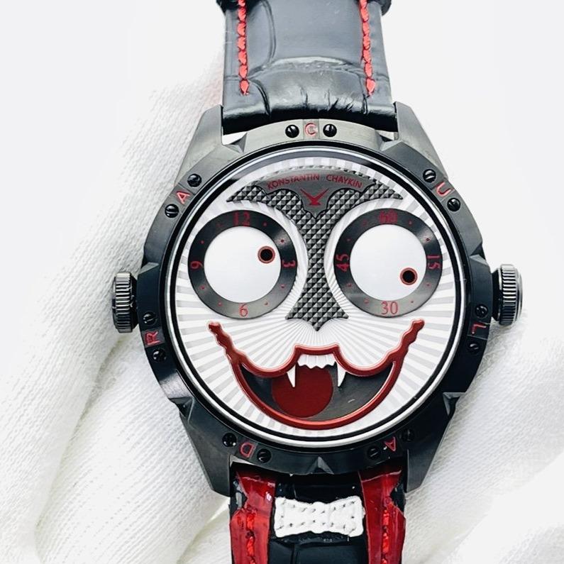 KONSTANTIN 42MM BLACK CASE DRACULA LIMITED EDTION