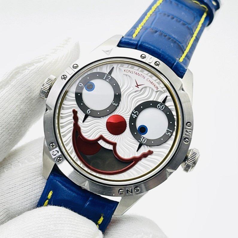 KONSTANTIN 42MM STEEL CASE CLOWN II