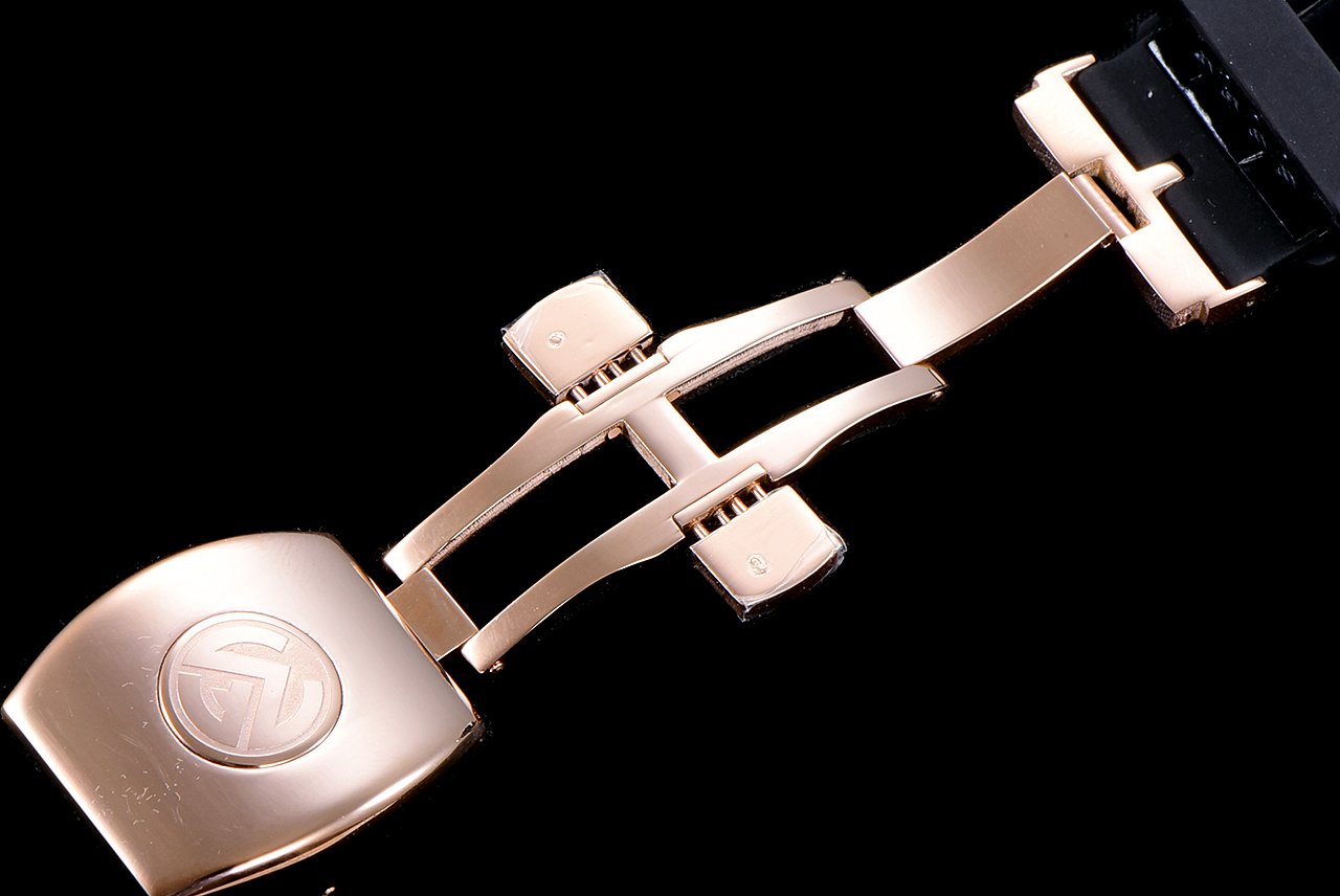 FRANCK VANGUARD CRAZY HOURS ROSE GOLD WHITE DIAL