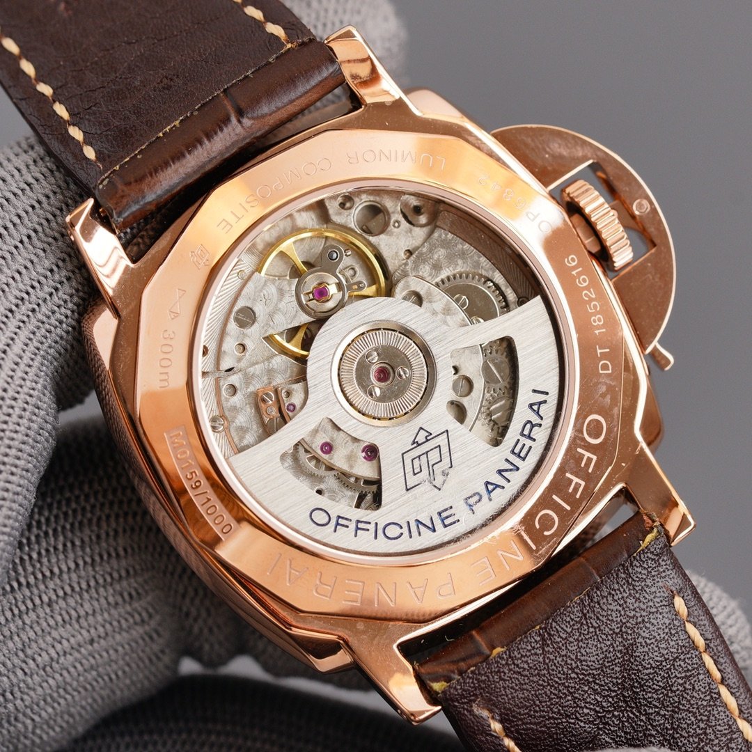 LUMINOR DUE 3 DAYS ROSE GOLD 45MM BLUE DIAL