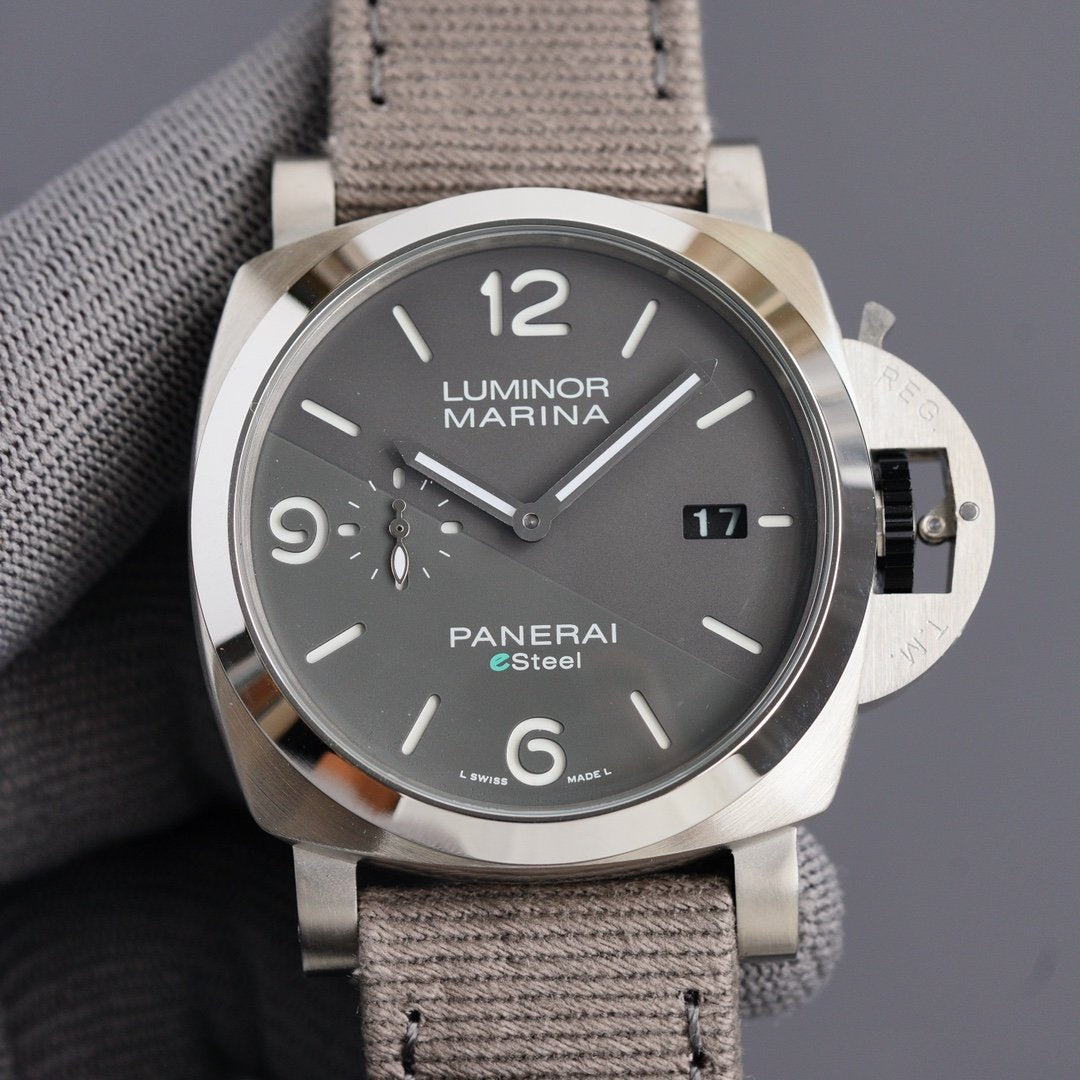 LUMINOR MARINA 1950 3 DAYS STEEL GREY DIAL