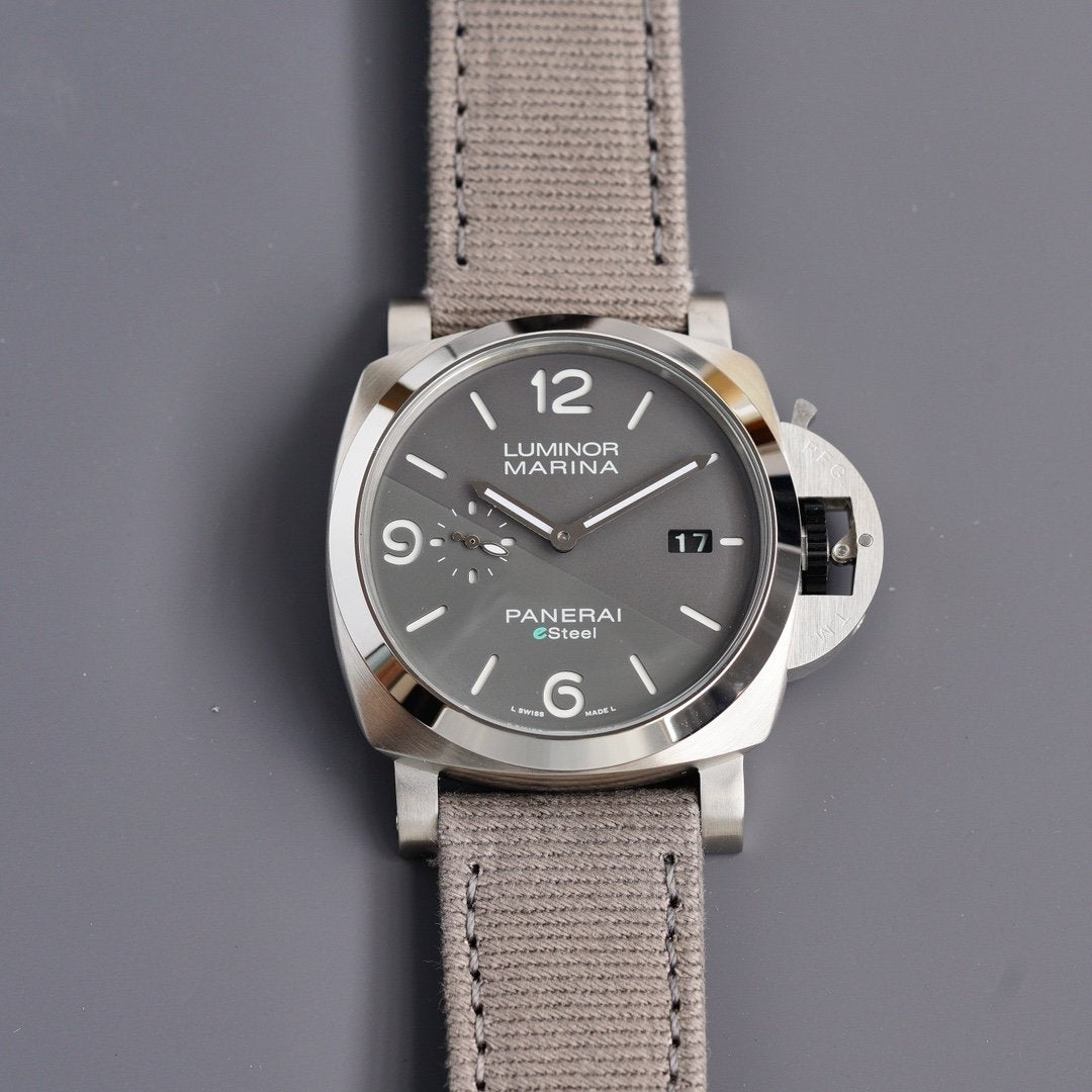 LUMINOR MARINA 1950 3 DAYS STEEL GREY DIAL