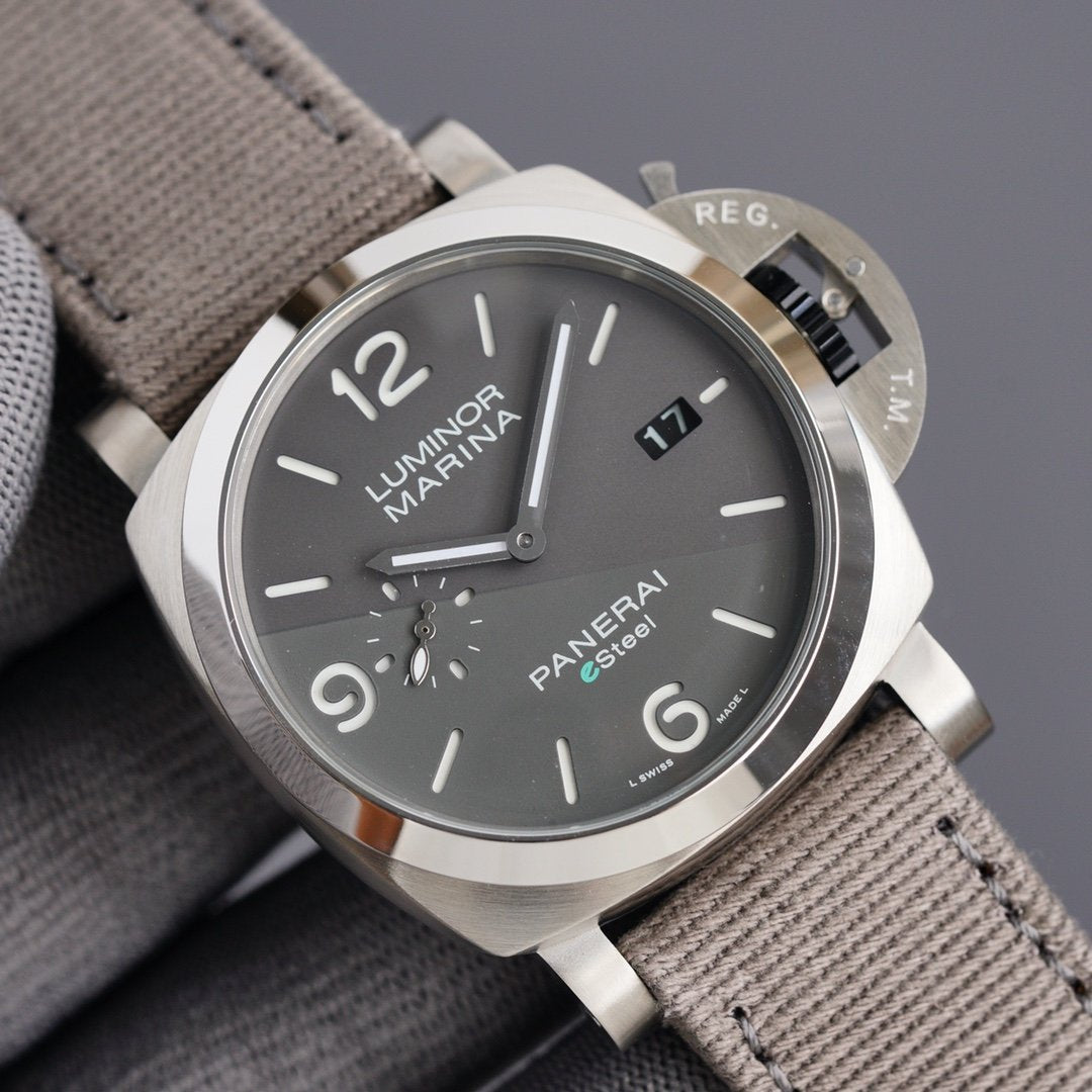 LUMINOR MARINA 1950 3 DAYS STEEL GREY DIAL
