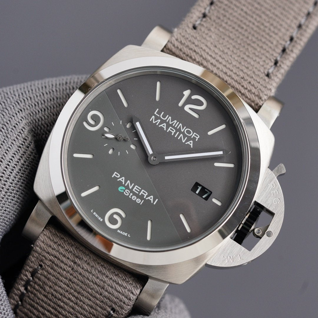 LUMINOR MARINA 1950 3 DAYS STEEL GREY DIAL