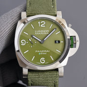 LUMINOR MARINA 1950 3 DAYS STEEL KHAKI DIAL