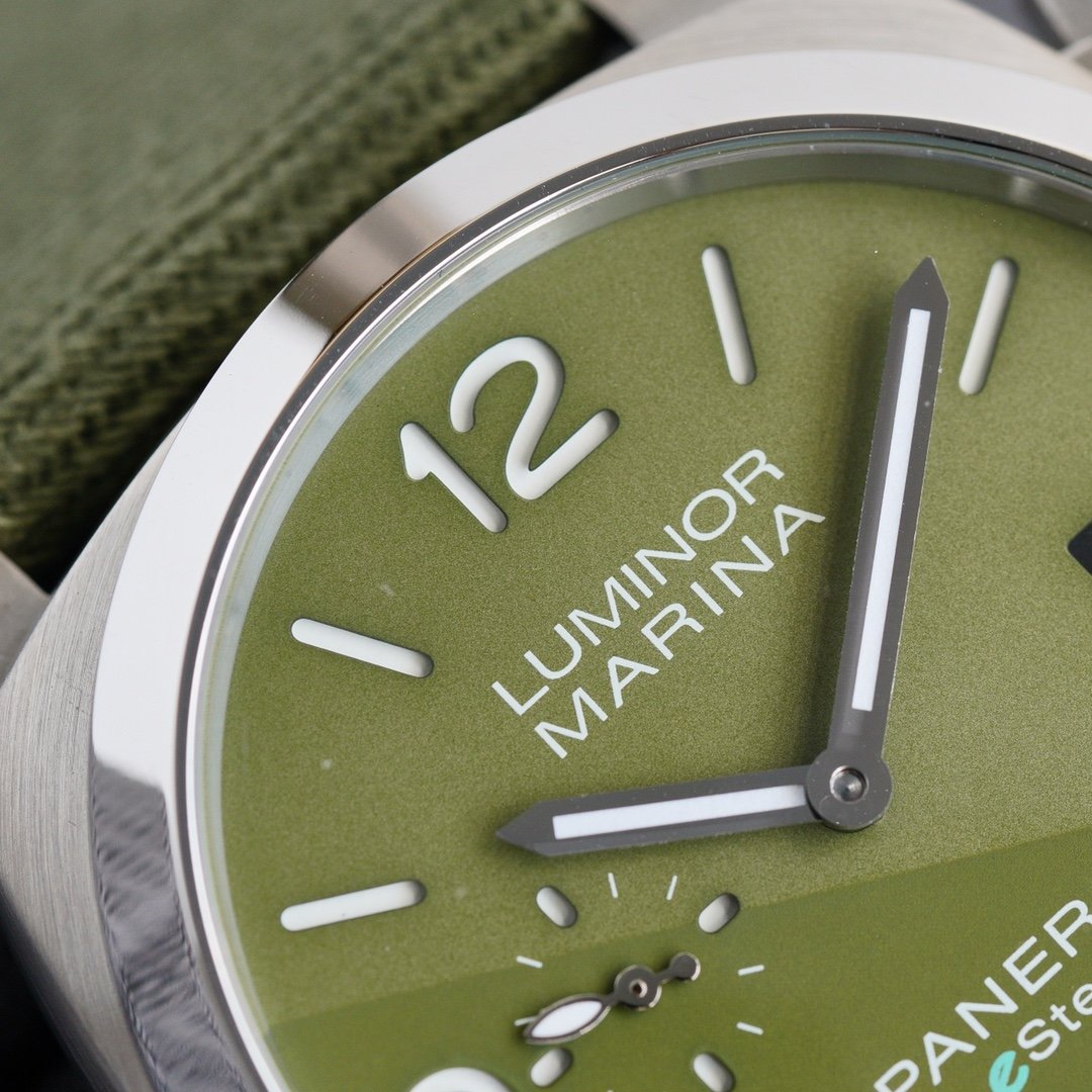 LUMINOR MARINA 1950 3 DAYS STEEL KHAKI DIAL