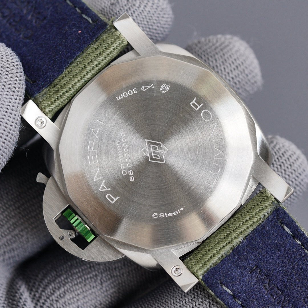 LUMINOR MARINA 1950 3 DAYS STEEL KHAKI DIAL