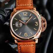 LUMINOR DUE 3 DAYS ROSE GOLD 45MM GREY DIAL