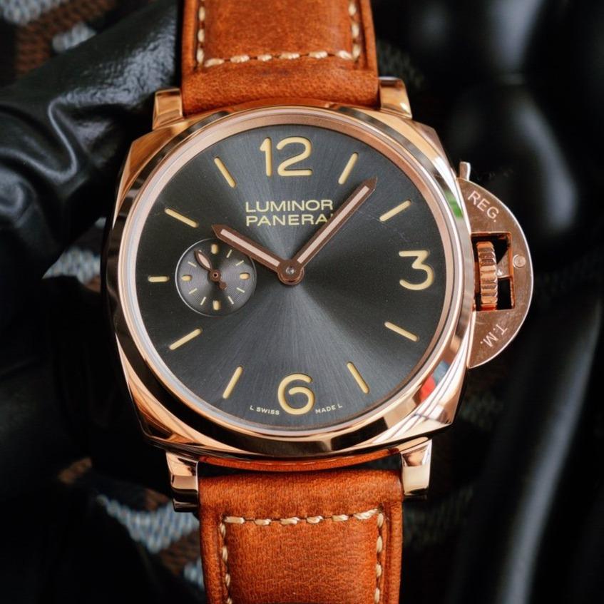 LUMINOR DUE 3 DAYS ROSE GOLD 45MM GREY DIAL