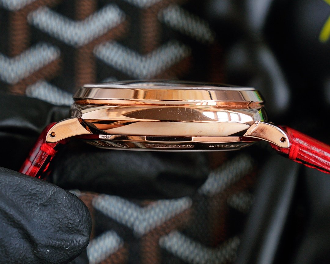 LUMINOR DUE 3 DAYS ROSE GOLD 45MM RED DIAL