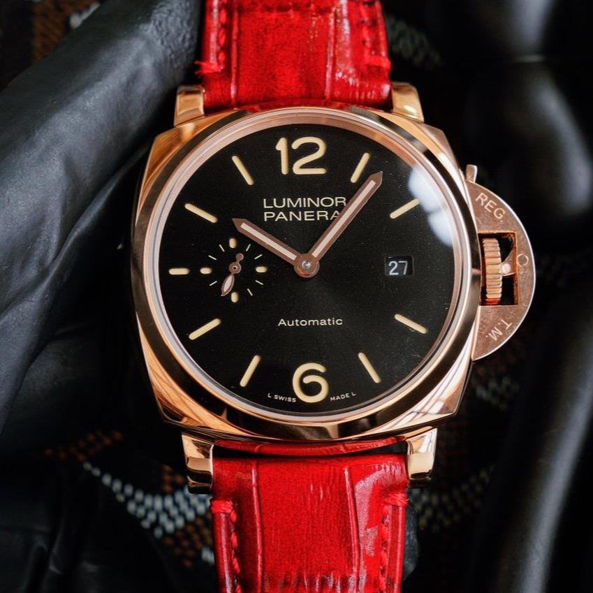 LUMINOR DUE 3 DAYS ROSE GOLD 45MM BLACK DIAL