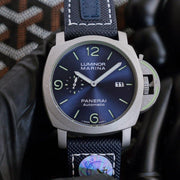 LUMINOR MARINA 44MM CARBONTECH BLUE DIAL