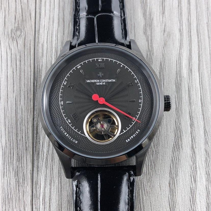 VACHERON PATRIMONY TOURBILLON LEATHER STRAP