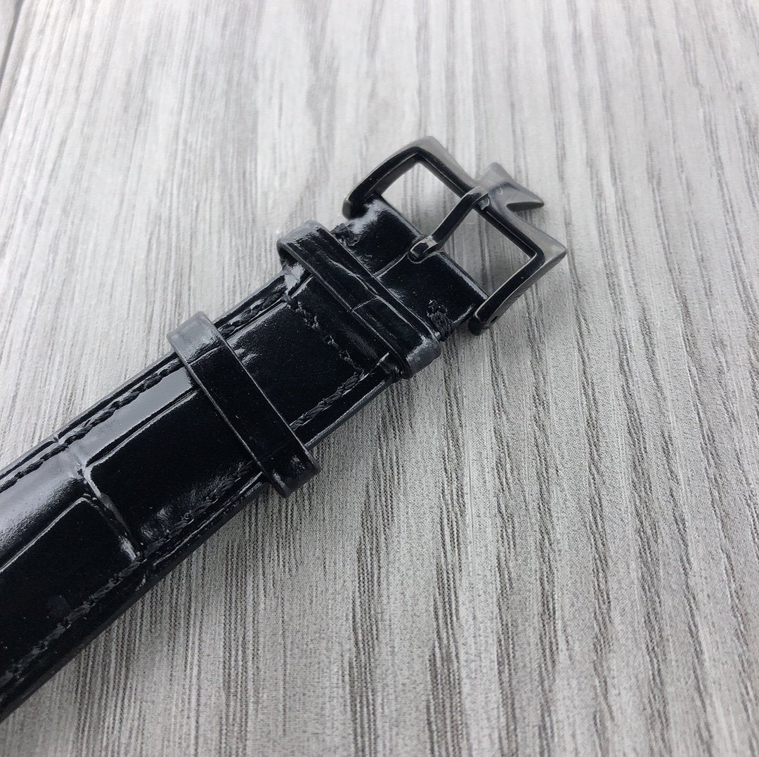 VACHERON PATRIMONY TOURBILLON LEATHER STRAP