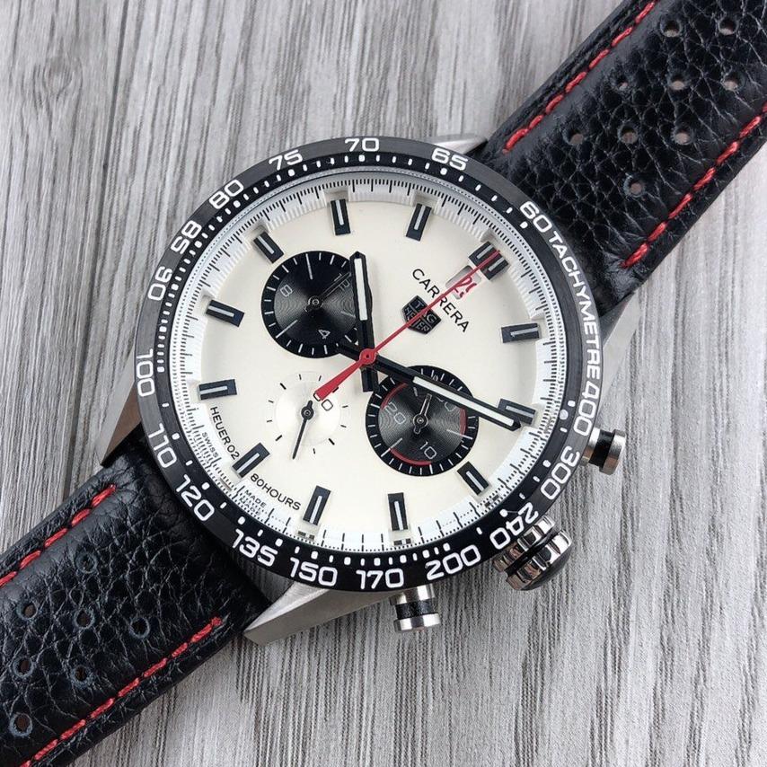 CARRERA CHRONOGRAPH QUARTZ LEARHER STRAP