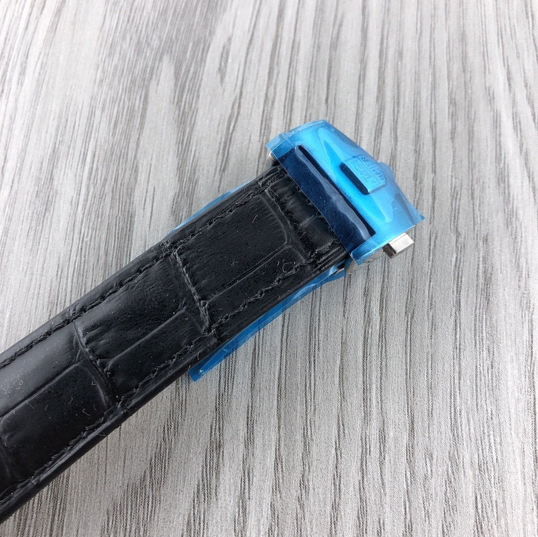 MONACO CHRONOGRAPH QUARTZ LEARHER STRAP