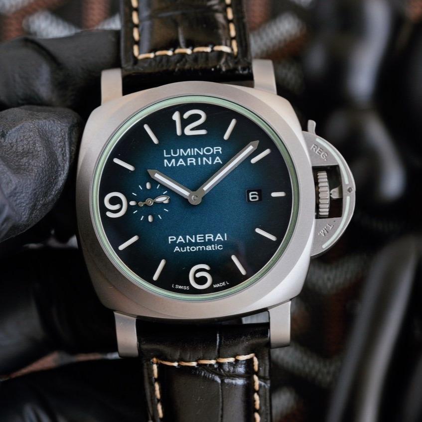 LUMINOR 1950 3 DAYS 44MM STEEL DEEP BLUE DIAL