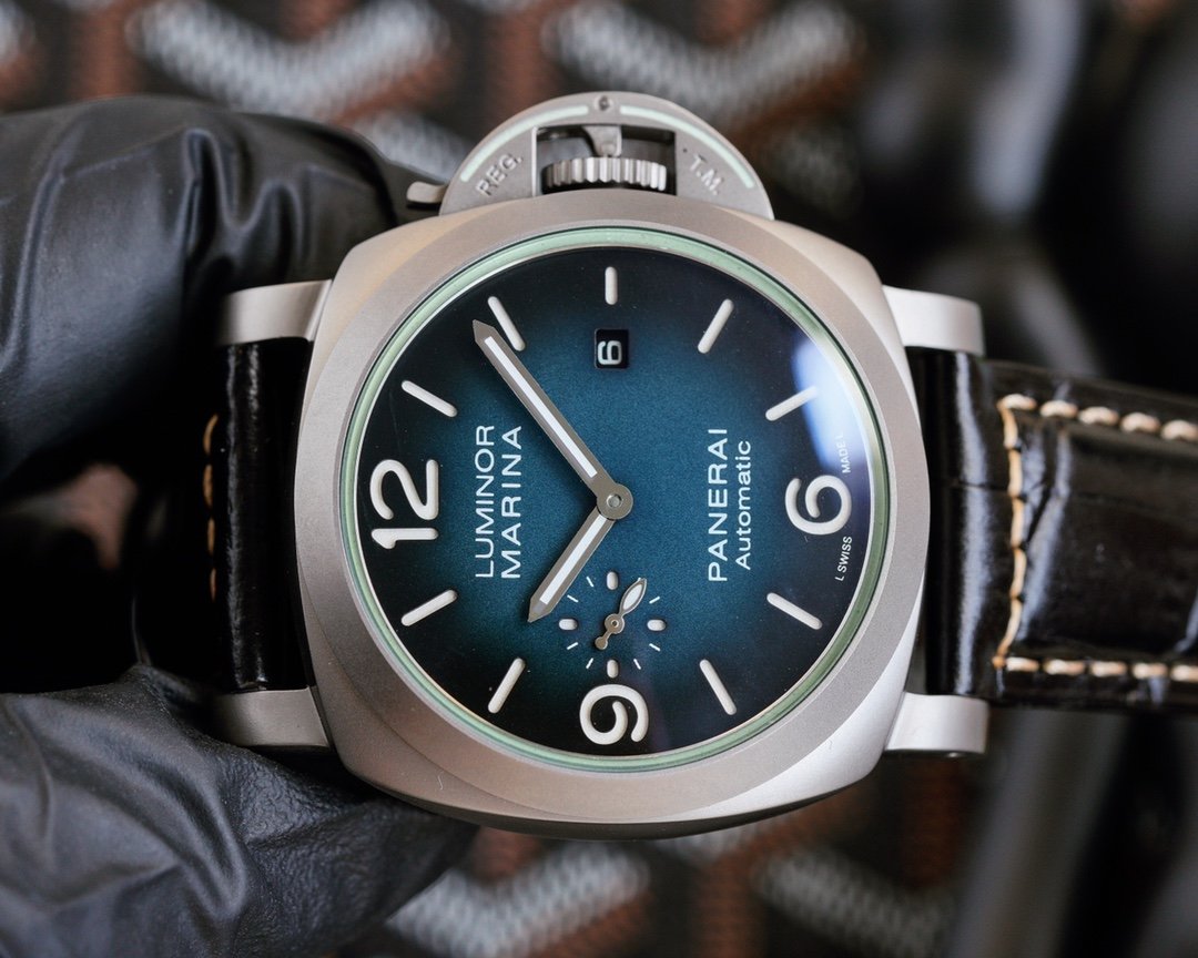 LUMINOR 1950 3 DAYS 44MM STEEL DEEP BLUE DIAL