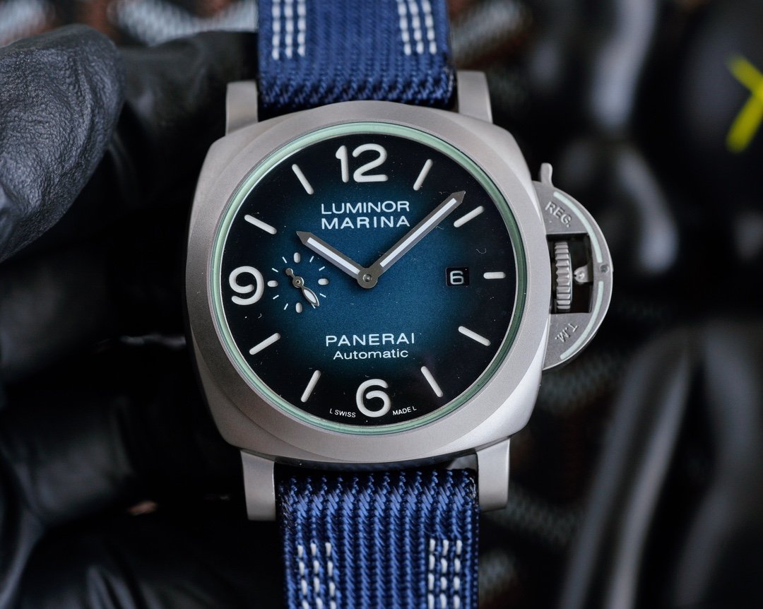 LUMINOR 1950 3 DAYS 44MM STEEL DEEP BLUE DIAL