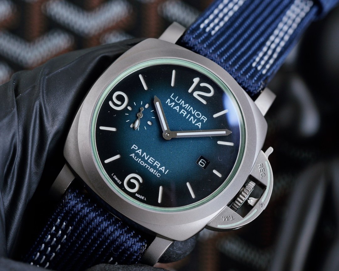 LUMINOR 1950 3 DAYS 44MM STEEL DEEP BLUE DIAL