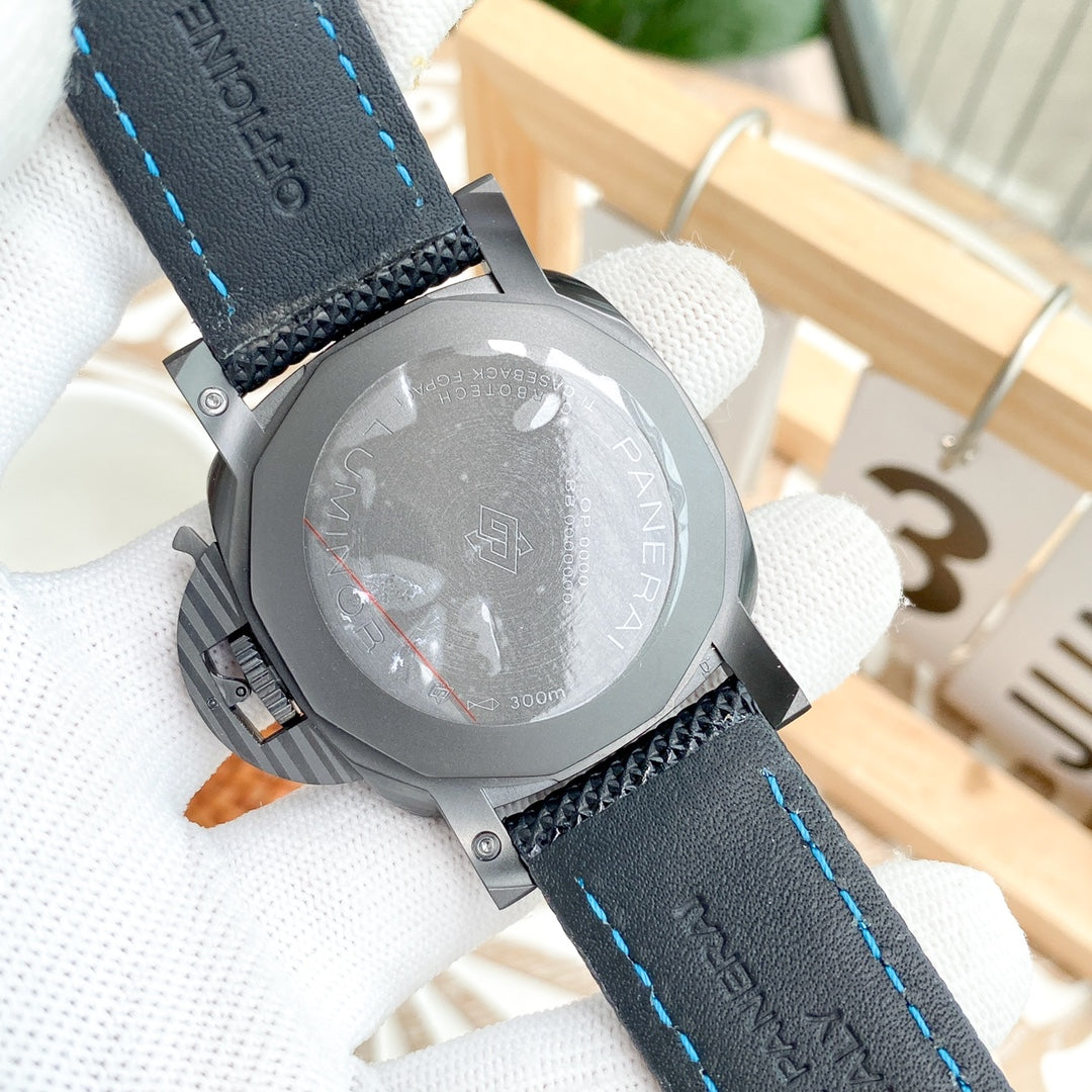 LUMINOR 1950 3 DAYS  CARBON TECH BLACK DIAL