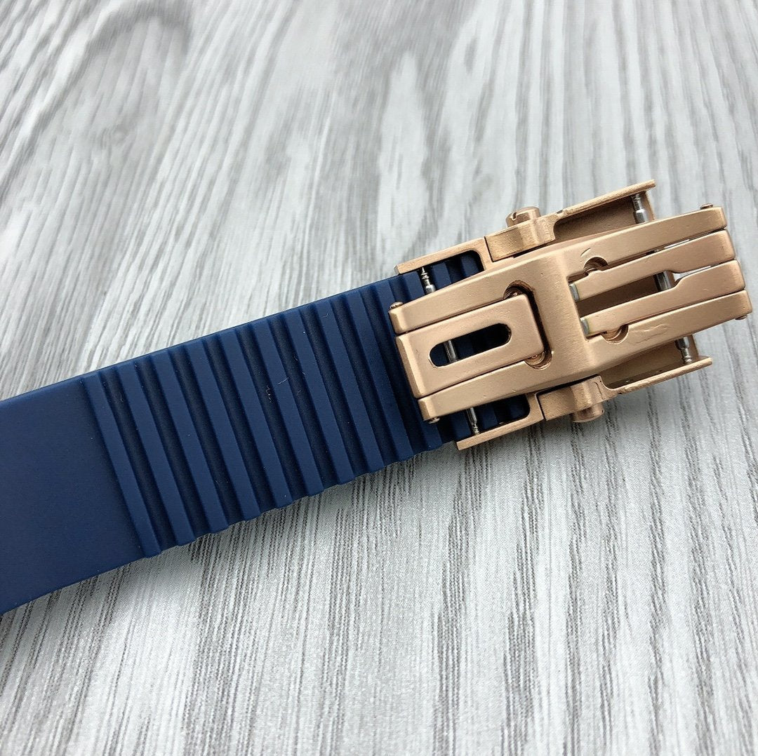 ULYSSE MARINE 42MM CHRONOMETER ROSE GOLD BLUE