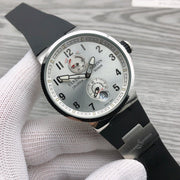 ULYSSE MARINE 42MM CHRONOMETER SILVER