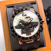 ULYSSE GMT PERPETUAL 43MM ROSE GOLD CASE