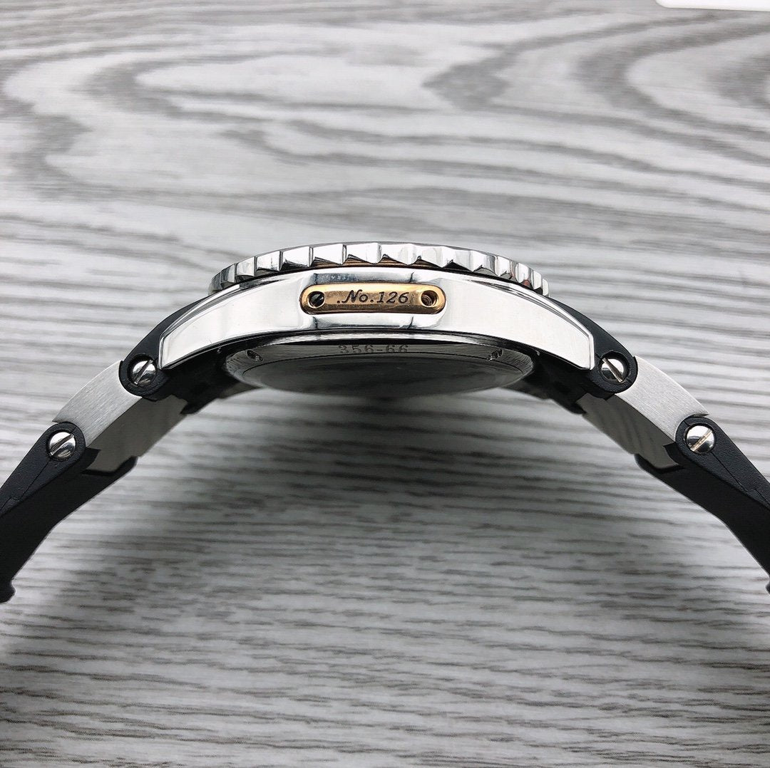 ULYSSE MARINE 42MM CHRONOMETER STEEL CASE BLACK DIAL
