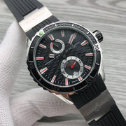 ULYSSE MARINE 42MM CHRONOMETER STEEL CASE BLACK DIAL