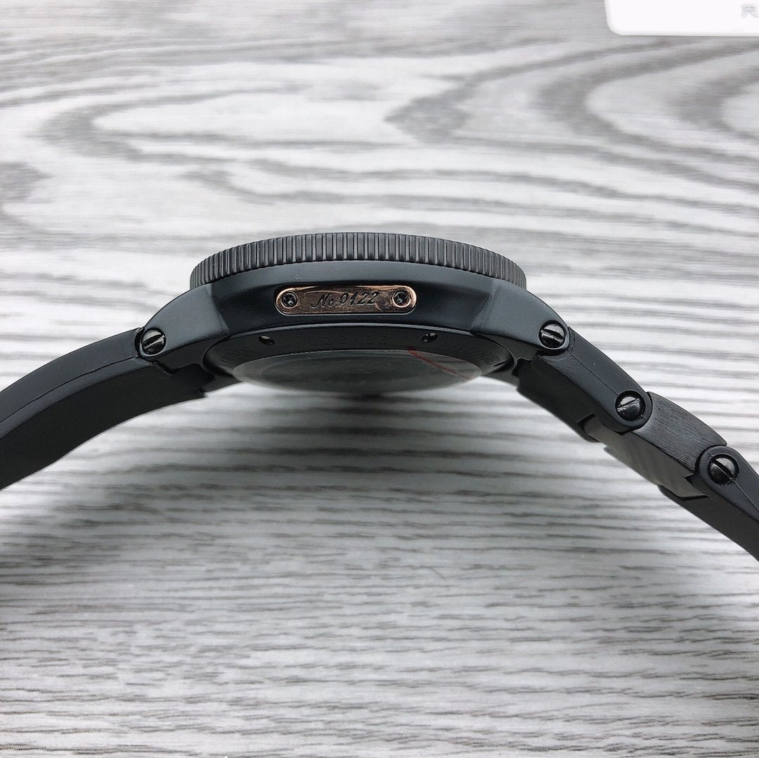 ULYSSE MARINE 42MM CHRONOMETER BLACK CASE